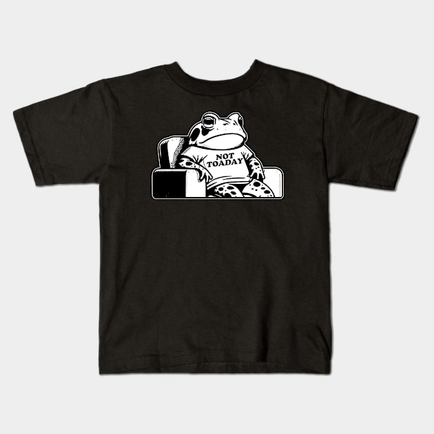 Not Toad-day Kids T-Shirt by  TigerInSpace